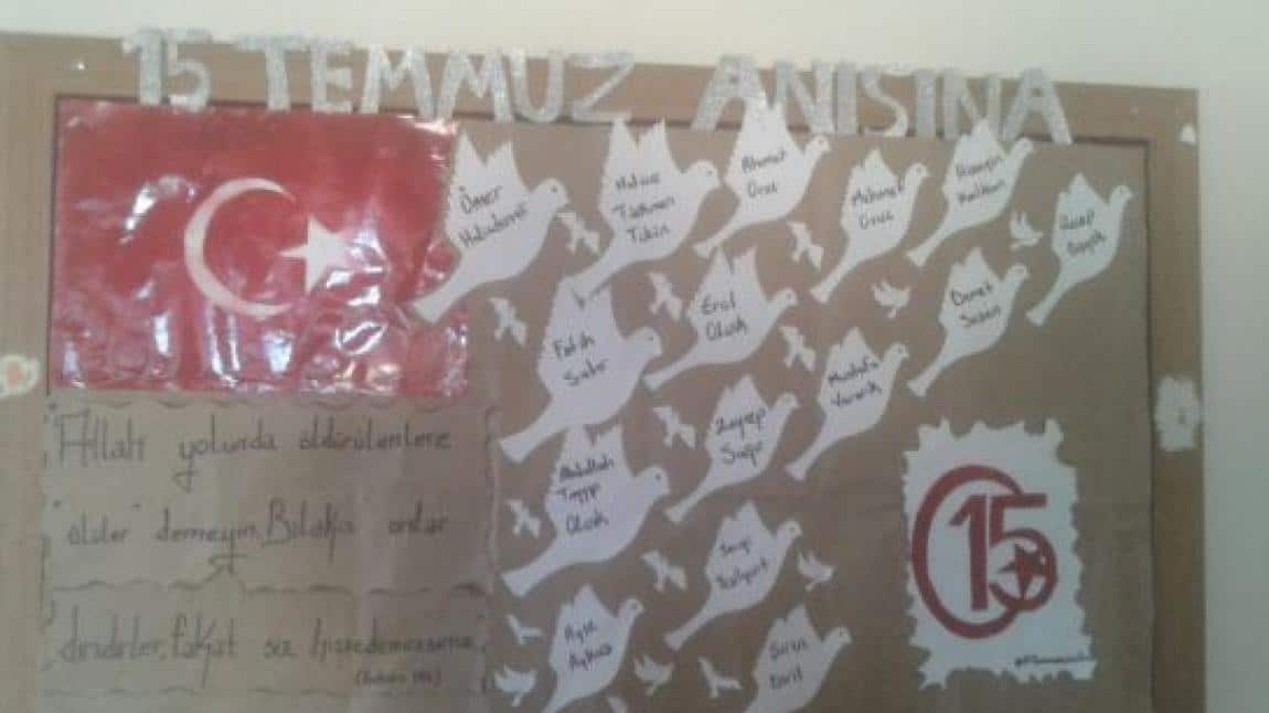 15 Temmuz Demokrasi Zaferi ve Milli Birlik Günü